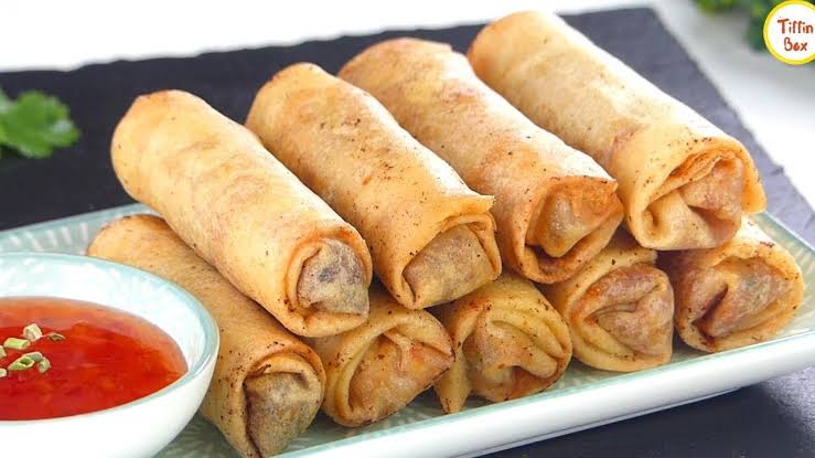 Nigerian Spring rolls Finger Foods in Nigeria