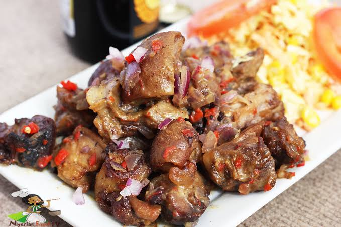 Asun spicy foods in Nigeria