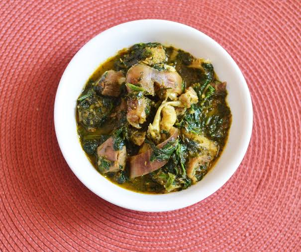 Okazi Soup Igbo foods in Nigeria 