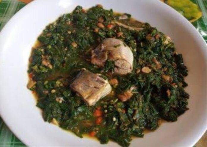 Miyan Karkashi traditional foods in Nigeria
