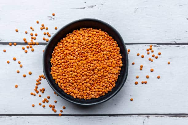 Lentils common legumes in Nigeria 